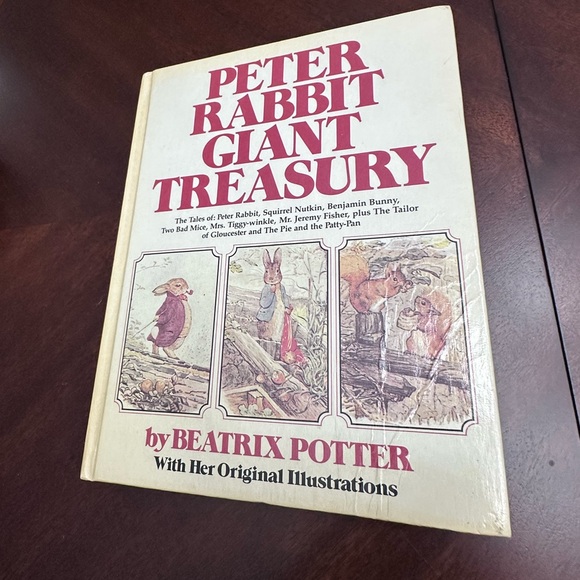 Other | Vintage Peter Rabbit Giant Treasury Hardcover Book | Poshmark